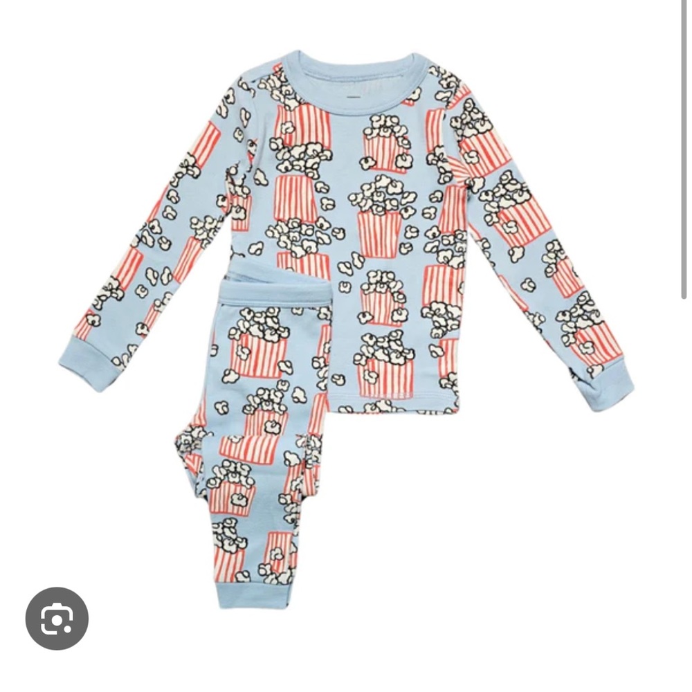 Tea collection pajama popcorn party